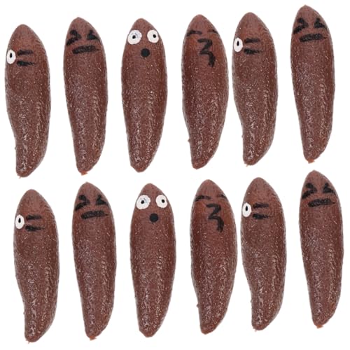 FIXOSHEE 30 Stück Teiliges Fake Poop Lustige Schleuder spielzeuge aus Strapazierfähigem Material Party Witzige Scherzartikel für Geburtstagsgeschenke von FIXOSHEE
