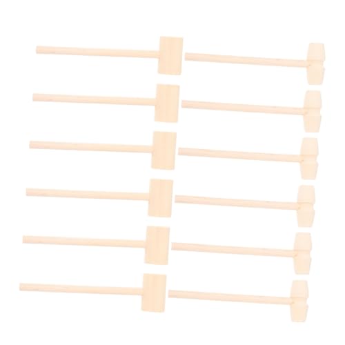 FIXOSHEE 30 Stück Teiliges Mini Holzhammer Ergonomisch für Pädagogisches Lernspielzeug für Koordination Kreativität und Rhythmusförderung Leichter Gelber Holzklüpfel für Montessori Spiel FIXOSHEE 30 Stück Teiliges Mini Holzhammer Ergonomisch für Pädagogisches Lernspielzeug für Koordination Kreativität und Rhythmusförderung Leichter Gelber Holzklüpfel für Montessori Spiel von FIXOSHEE
