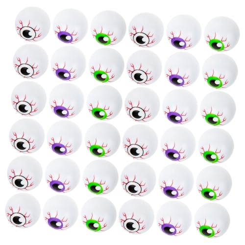 FIXOSHEE 36 Ghost Augapfeldekoration Fälschung Sortiert Mini Augäpfel Halloween Halloween-Dekorationstrick drinnen bunt Augäpfel Partytrick Plastik FIXOSHEE 36 Ghost Augapfeldekoration Fälschung Sortiert Mini Augäpfel Halloween Halloween-Dekorationstrick drinnen bunt Augäpfel Partytrick Plastik von FIXOSHEE