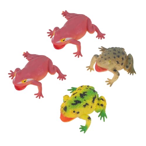 FIXOSHEE 4 STÜCKE Teiliges Quakendes Froschspielzeug aus Kunststoff Lustiges Trickspielzeug mit Realistischem Sound Prank Toy für Erwachsene für Partys und Unterhaltungspartner FIXOSHEE 4 STÜCKE Teiliges Quakendes Froschspielzeug aus Kunststoff Lustiges Trickspielzeug mit Realistischem Sound Prank Toy für Erwachsene für Partys und Unterhaltungspartner von FIXOSHEE