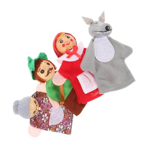 FIXOSHEE 4 Stück Holz Fingerpuppen Tiermotive Storytelling Handspielzeug für Kleinkinder Pädagogisch Interaktiv für Eltern Junge Mädchen Spiel und Kindergeburtstag FIXOSHEE 4 Stück Holz Fingerpuppen Tiermotive Storytelling Handspielzeug für Kleinkinder Pädagogisch Interaktiv für Eltern Junge Mädchen Spiel und Kindergeburtstag von FIXOSHEE