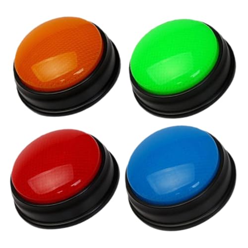 FIXOSHEE 4 Stück Lernspielzeug Quiz Buzzer mit Licht und Soundfunktion Interaktiver Spielknopf für Familie und Unterricht Fördert Aufmerksamkeit und Reaktionsfähigkeit FIXOSHEE 4 Stück Lernspielzeug Quiz Buzzer mit Licht und Soundfunktion Interaktiver Spielknopf für Familie und Unterricht Fördert Aufmerksamkeit und Reaktionsfähigkeit von FIXOSHEE