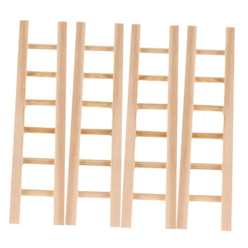 FIXOSHEE 4 Stück Mini Holzleiter für Puppenhaus Möbel Zubehör Naturfarbene Miniatur Trittleiter mit Realistischem Design DIY Bastelbedarf für Landschafts und Feengarten Dekoration FIXOSHEE 4 Stück Mini Holzleiter für Puppenhaus Möbel Zubehör Naturfarbene Miniatur Trittleiter mit Realistischem Design DIY Bastelbedarf für Landschafts und Feengarten Dekoration von FIXOSHEE