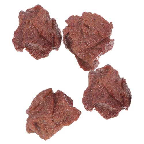 FIXOSHEE 4 Stück Realistisches Steak Modell Künstliches Rindfleisch dekor Lebensechte Simulation für Küchen Restaurant Fotografie Requisiten Leicht und Detailreich Gestaltet FIXOSHEE 4 Stück Realistisches Steak Modell Künstliches Rindfleisch dekor Lebensechte Simulation für Küchen Restaurant Fotografie Requisiten Leicht und Detailreich Gestaltet von FIXOSHEE