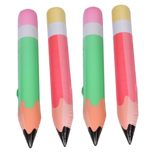 FIXOSHEE 4 Stück Teiliges Aufblasbares Bleistift Deko Robustem PVC Leicht und Langlebig für Geburtstagspartys Klassenzimmer und Schulanfang Bunte Jumbo Bleistifte für Fröhliche FIXOSHEE 4 Stück Teiliges Aufblasbares Bleistift Deko Robustem PVC Leicht und Langlebig für Geburtstagspartys Klassenzimmer und Schulanfang Bunte Jumbo Bleistifte für Fröhliche von FIXOSHEE