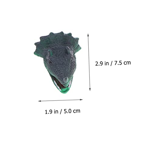 FIXOSHEE 4 Stück Teiliges Dinosaurier Handpuppen aus Sicherem Kunststoff Interaktives Fingerspielzeug für Jungen und Mädchen Lebendige Dino Modelle Tyrannosaurus Triceratops Styracosaurus FIXOSHEE 4 Stück Teiliges Dinosaurier Handpuppen aus Sicherem Kunststoff Interaktives Fingerspielzeug für Jungen und Mädchen Lebendige Dino Modelle Tyrannosaurus Triceratops Styracosaurus von FIXOSHEE