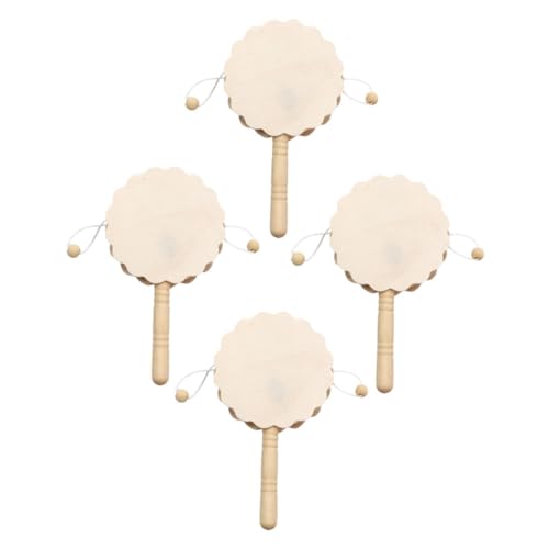 FIXOSHEE 4 Stück Teiliges Holz rasseltrommel Bemalen DIY Musikinstrumente mit Glatter Oberfläche Geruchsfrei für Basteln Malen und Individuelle Dekoration Stabile Holzqualität FIXOSHEE 4 Stück Teiliges Holz rasseltrommel Bemalen DIY Musikinstrumente mit Glatter Oberfläche Geruchsfrei für Basteln Malen und Individuelle Dekoration Stabile Holzqualität von FIXOSHEE