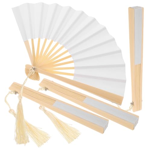 FIXOSHEE 4 Stück Teiliges Miniatur Faltbare Papierfächer Kompakte Handventilatoren im Chinesischen Stil Stilvolle Puppenaccessoires und Tragbare Taschenfächer für DIY Bastelprojekte FIXOSHEE 4 Stück Teiliges Miniatur Faltbare Papierfächer Kompakte Handventilatoren im Chinesischen Stil Stilvolle Puppenaccessoires und Tragbare Taschenfächer für DIY Bastelprojekte von FIXOSHEE