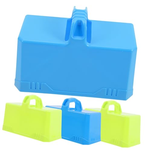 FIXOSHEE 4 Stück Teiliges Schneeblock Formset aus Sicherem Material Leicht und Kompakt für Winter Outdoor Spiele Einfache Handhabung zum Schnellen Formen von Schneeblöcken von FIXOSHEE