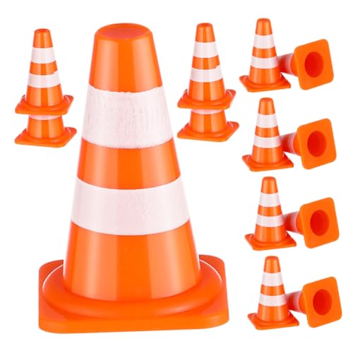 FIXOSHEE 40 Stück Teiliges Mini Trainingskegel Set aus Robustem Orangefarbene Verkehrszeichen für Realistische Verkehrserziehung Tragbar und Windfest für Sport Inline Skating und FIXOSHEE 40 Stück Teiliges Mini Trainingskegel Set aus Robustem Orangefarbene Verkehrszeichen für Realistische Verkehrserziehung Tragbar und Windfest für Sport Inline Skating und von FIXOSHEE