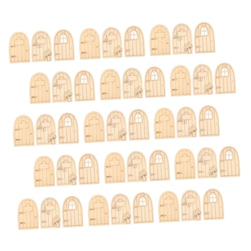FIXOSHEE 45 Stück Teiliges Unbemalte Holz-feentüren für Garten und Baum Miniatur DIY Bastelset mit Designs Natürliche Holzstruktur Kreative Dekoration für Elfenhäuser und Märchenwelten FIXOSHEE 45 Stück Teiliges Unbemalte Holz-feentüren für Garten und Baum Miniatur DIY Bastelset mit Designs Natürliche Holzstruktur Kreative Dekoration für Elfenhäuser und Märchenwelten von FIXOSHEE