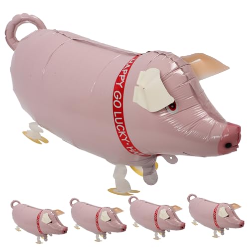 FIXOSHEE 5 Stück Aufblasbare Schweineballons Leichtes Material für Strand Poolpartys Strapazierfähig Sicher und Einfach Aufzublasen als Partydekoration und Outdoor FIXOSHEE 5 Stück Aufblasbare Schweineballons Leichtes Material für Strand Poolpartys Strapazierfähig Sicher und Einfach Aufzublasen als Partydekoration und Outdoor von FIXOSHEE