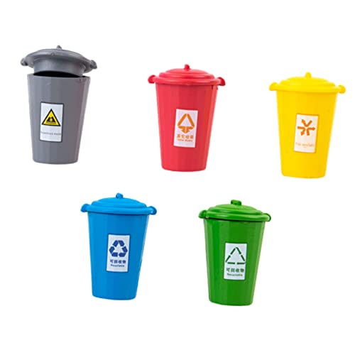 FIXOSHEE 5 Stück Maßstab Modell Kleine Abfallbehälter Sandtisch Dekoration Praktisch Tragbar DIY Zubehör für Puppenhaus und Miniaturlandschaft FIXOSHEE 5 Stück Maßstab Modell Kleine Abfallbehälter Sandtisch Dekoration Praktisch Tragbar DIY Zubehör für Puppenhaus und Miniaturlandschaft von FIXOSHEE