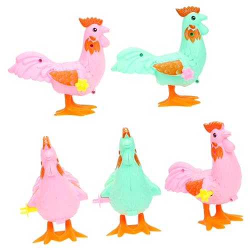 FIXOSHEE 5 Stück Teiliges Aufziehspielzeug Rooster Tierfigur Kreatives Interaktives für Party Geschenk und Dekoration und Lustig Zufällige Farbe Zufällige Farbe FIXOSHEE 5 Stück Teiliges Aufziehspielzeug Rooster Tierfigur Kreatives Interaktives für Party Geschenk und Dekoration und Lustig Zufällige Farbe Zufällige Farbe von FIXOSHEE