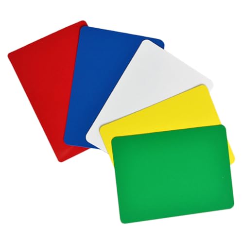 FIXOSHEE 5 Stück Teiliges Poker Karten Schneide Stabilem Kunststoff Praktisches Pokerspiel Werkzeug für Schnelles Austeilen Tragbarer Poker Karten Dispenser für Spieltisch von FIXOSHEE