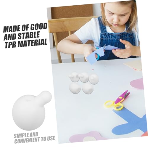 FIXOSHEE 5 Stück Teiliges Squeeze Doll Insert Bubble Weiche als Doll Accessory für DIY Dekompressionsspielzeug Sensorische Seifenblasenbälle für Hand Augen koordination und Stressabbau von FIXOSHEE