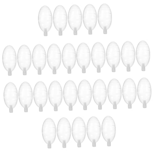 FIXOSHEE 50 Stück Babyspielzeug Quietscher für Puppen Transparente ohne Batterie Kompakt Leicht und Einfach Einzunähen Geeignet für Stofftiere und Kinderwagen von FIXOSHEE