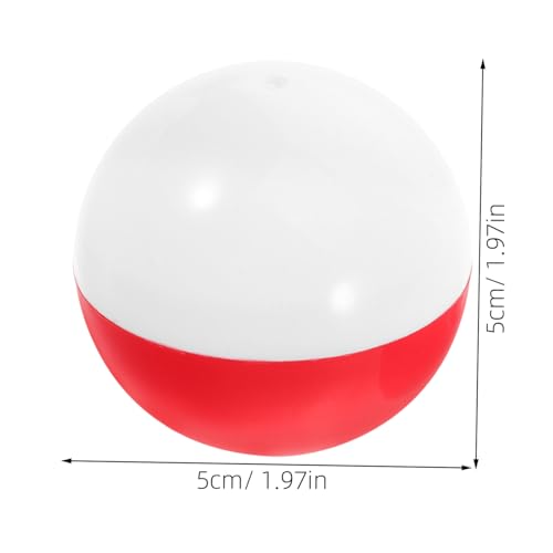 FIXOSHEE 50 Stück Bunte Befüllbare Plastik Kapseln für Süßigkeiten Partygeschenke und Vending Maschinen Klassische Rotfarbene Twisting Bälle für Tombola Weihnachten und Festlichkeiten von FIXOSHEE