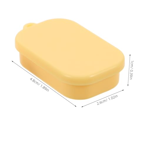 FIXOSHEE 50 Stück Miniatur Lunchbox mit Fächern Simulierte Snackboxen in Weiß und Gelb DIY Bastelset Kreativität und Geschicklichkeit Mini Essensboxen für Puppenhausdekoration und Picknick FIXOSHEE 50 Stück Miniatur Lunchbox mit Fächern Simulierte Snackboxen in Weiß und Gelb DIY Bastelset Kreativität und Geschicklichkeit Mini Essensboxen für Puppenhausdekoration und Picknick von FIXOSHEE