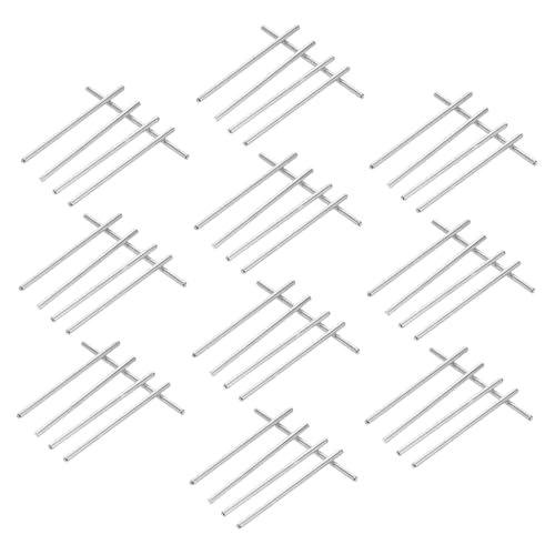 FIXOSHEE 50 Stück Spielzeugautoachsen: 2 X 42,5 Mm Metallwellenstangen – Rundstangen Für DIY-rc-Autos – Gerade Achsstangen, Pleuelstange Für Stem-Modelle – Ersatzteile Für Radachsen FIXOSHEE 50 Stück Spielzeugautoachsen: 2 X 42,5 Mm Metallwellenstangen – Rundstangen Für DIY-rc-Autos – Gerade Achsstangen, Pleuelstange Für Stem-Modelle – Ersatzteile Für Radachsen von FIXOSHEE