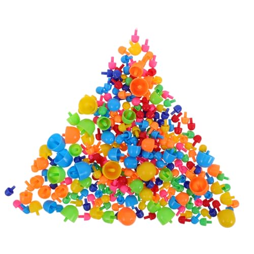 FIXOSHEE 592 Stücke Teiliges Pilznagelspielzeug mit Großem und Kleinem Pilznagel Pädagogisches Steckbrett für Fördert Feinmotorik Hand-Auge-koordination Kreatives DIY Puzzle und FIXOSHEE 592 Stücke Teiliges Pilznagelspielzeug mit Großem und Kleinem Pilznagel Pädagogisches Steckbrett für Fördert Feinmotorik Hand-Auge-koordination Kreatives DIY Puzzle und von FIXOSHEE
