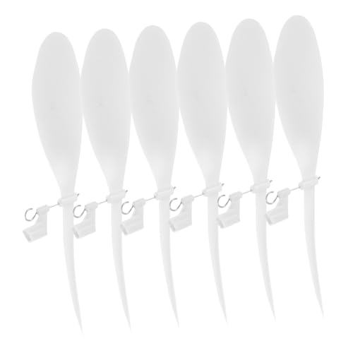 FIXOSHEE 6 Stück DIY-Propeller: Flugzeugpropeller-ersatz, Kunststoff-miniaturblätter, Zubehör Für Rc-flugzeugteile, Spielzeug, Wissenschaftsprojekte, Flugzeugmodell, 18 cm FIXOSHEE 6 Stück DIY-Propeller: Flugzeugpropeller-ersatz, Kunststoff-miniaturblätter, Zubehör Für Rc-flugzeugteile, Spielzeug, Wissenschaftsprojekte, Flugzeugmodell, 18 cm von FIXOSHEE