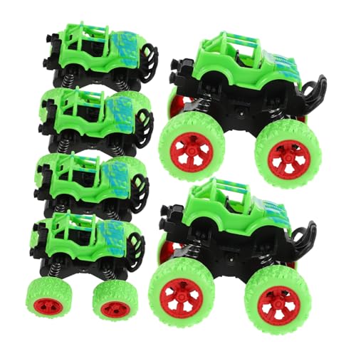 FIXOSHEE 6 Stück Offroad Spielzeugautos Friktionsautos Pull Back Fahrzeuge Kunststoff Inertia Modell für Geburtstag Party Indoor Outdoor Spielspaß FIXOSHEE 6 Stück Offroad Spielzeugautos Friktionsautos Pull Back Fahrzeuge Kunststoff Inertia Modell für Geburtstag Party Indoor Outdoor Spielspaß von FIXOSHEE