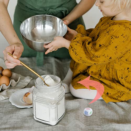 FIXOSHEE 6 Stück Teiliges Acryl Hausarbeits würfelspiel Buntes Verteilungsspielzeug für Familien Interaktives Geschenk für Lustige Aufgabenverteilung ohne Streit von FIXOSHEE