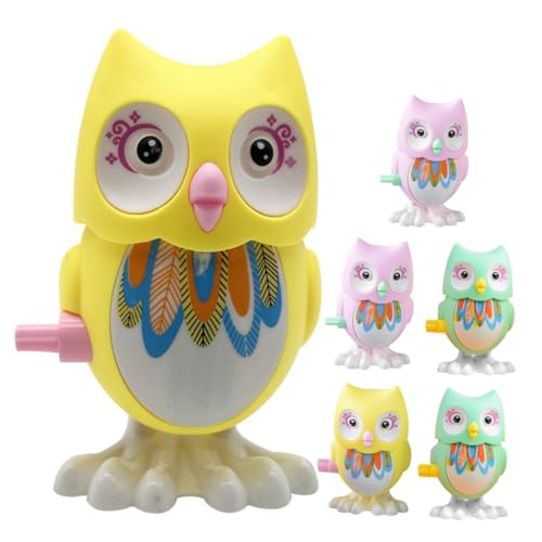FIXOSHEE 6 Stück Teiliges Aufziehspielzeug Wind up Eulen Tierfiguren ohne Batterie Energiesparend für Jungen Mädchen Vorschulkinder Zufällige Farbe Zufällige Farbe FIXOSHEE 6 Stück Teiliges Aufziehspielzeug Wind up Eulen Tierfiguren ohne Batterie Energiesparend für Jungen Mädchen Vorschulkinder Zufällige Farbe Zufällige Farbe von FIXOSHEE