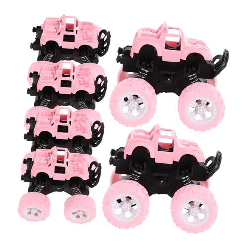 FIXOSHEE 6 Stück Teiliges Friktionsbetriebene Offroad Spielzeugautos für Inertialbetriebene Geländewagen Strapazierfähige Kunststoffmodelle Pastellfarben für Geburtstagsfeiern und Outdoor FIXOSHEE 6 Stück Teiliges Friktionsbetriebene Offroad Spielzeugautos für Inertialbetriebene Geländewagen Strapazierfähige Kunststoffmodelle Pastellfarben für Geburtstagsfeiern und Outdoor von FIXOSHEE