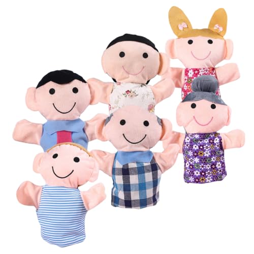 FIXOSHEE 6 Stück Teiliges Handpuppen für Pädagogisches Handspielzeug Kreativität Feinmotorik und Sprachentwicklung Weiche Figuren für Interaktives Geschichtenerzählen und Eltern Junge FIXOSHEE 6 Stück Teiliges Handpuppen für Pädagogisches Handspielzeug Kreativität Feinmotorik und Sprachentwicklung Weiche Figuren für Interaktives Geschichtenerzählen und Eltern Junge von FIXOSHEE
