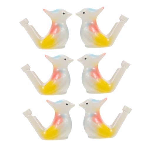 FIXOSHEE 6 Stück Teiliges Keramik Bunte Wasserspielzeuge mit Klaren Vogelklängen Sicher für Montessori Ab Monate Partyzubehör für Kindergarten und Geburtstagsfeiern Zufällige Farbe FIXOSHEE 6 Stück Teiliges Keramik Bunte Wasserspielzeuge mit Klaren Vogelklängen Sicher für Montessori Ab Monate Partyzubehör für Kindergarten und Geburtstagsfeiern Zufällige Farbe von FIXOSHEE