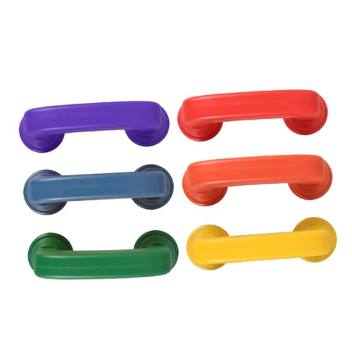 FIXOSHEE 6 Stück Teiliges Kunststoff Flüstertelefon mit Akustischem Feedback Bunte Farben Robustes Waschbares Sprachtherapie für Klassenzimmergebrauch zur Ausspracheförderung und FIXOSHEE 6 Stück Teiliges Kunststoff Flüstertelefon mit Akustischem Feedback Bunte Farben Robustes Waschbares Sprachtherapie für Klassenzimmergebrauch zur Ausspracheförderung und von FIXOSHEE