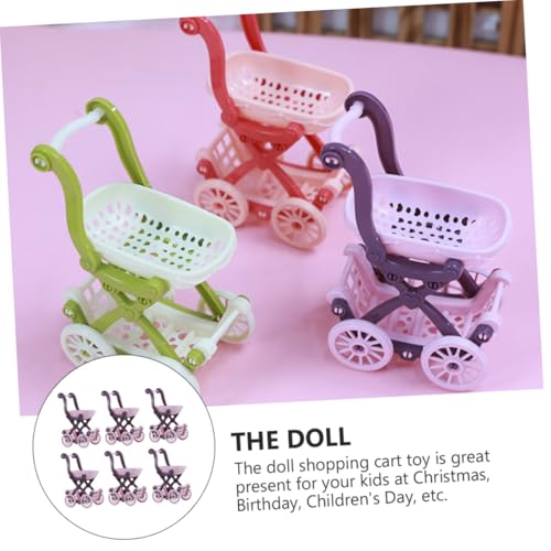 FIXOSHEE 6 Stück Teiliges Mini Einkaufswagen Modellset Liebevoll Gestaltete Puppenzubehör Dekoration Detailreiche Miniatur Einkaufswagen für Puppenhaus und Zufällige Farbe Zufällige Farbe FIXOSHEE 6 Stück Teiliges Mini Einkaufswagen Modellset Liebevoll Gestaltete Puppenzubehör Dekoration Detailreiche Miniatur Einkaufswagen für Puppenhaus und Zufällige Farbe Zufällige Farbe von FIXOSHEE