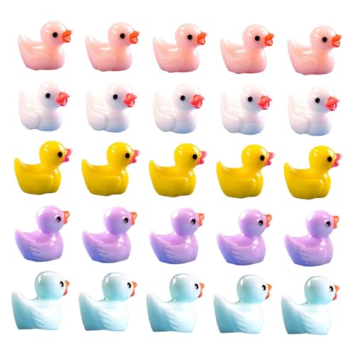 FIXOSHEE 60 Stück Teiliges Resin Miniatur Dekor Bunte Kleine Enten Figuren und Langlebig Kreative Mikro Landschaftsdeko für Garten Aquarium Fotorequisiten für Bastler und Sammler FIXOSHEE 60 Stück Teiliges Resin Miniatur Dekor Bunte Kleine Enten Figuren und Langlebig Kreative Mikro Landschaftsdeko für Garten Aquarium Fotorequisiten für Bastler und Sammler von FIXOSHEE