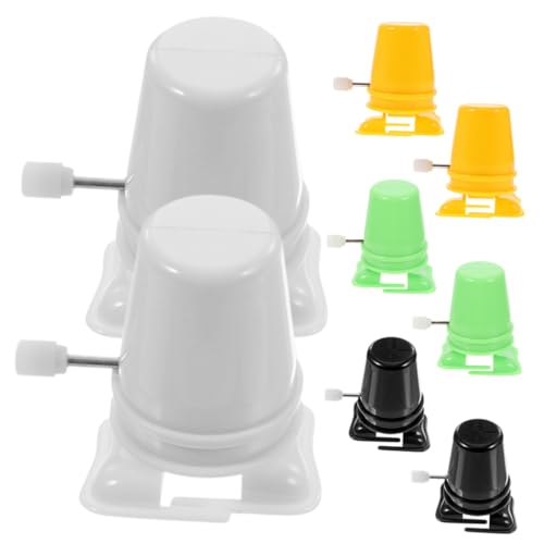 FIXOSHEE 8 Stück Teiliges DIY Uhr Roboter Zubehör mit Bunten Kunststoffbewegungen für Basteln und Kreativen Wiederverwendbar Wind-up Mechanismus für Selbstgemachte Laufroboter von FIXOSHEE