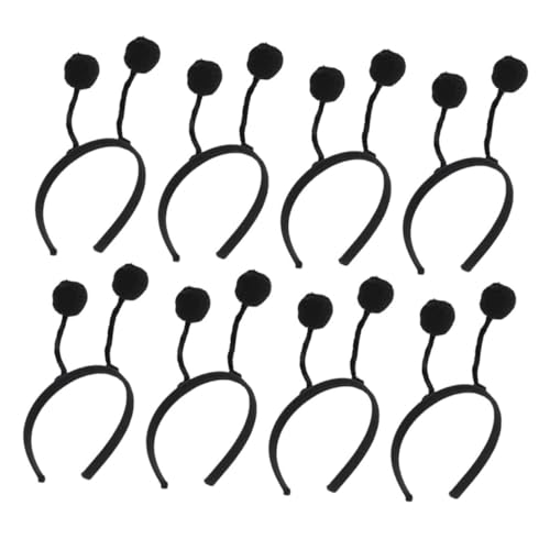 FIXOSHEE 8 Stück Teiliges Haarband mit Flauschigen Tier Pompons Weiches Stirnband für Mädchen Party Accessoire und Dekoratives Haarschmuck Bequem und Sicher für Vielseitigen Einsatz von FIXOSHEE