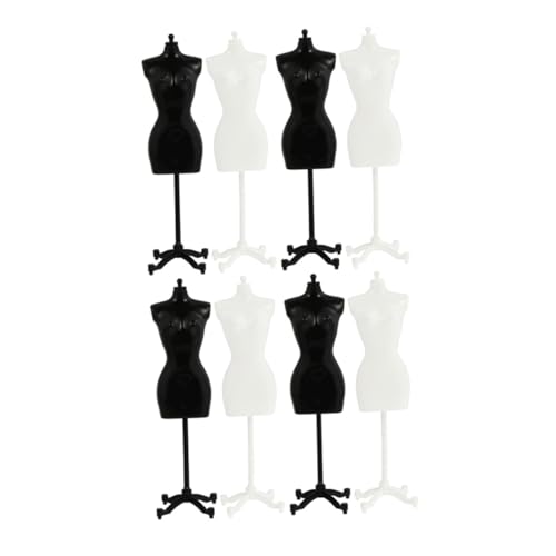 FIXOSHEE 8 Stück Teiliges Lebensnaher Doll Clothes Display Rack Vielseitiger Mannequin Support für Puppenkleidung und Schaufensterpuppe für Sammler FIXOSHEE 8 Stück Teiliges Lebensnaher Doll Clothes Display Rack Vielseitiger Mannequin Support für Puppenkleidung und Schaufensterpuppe für Sammler von FIXOSHEE