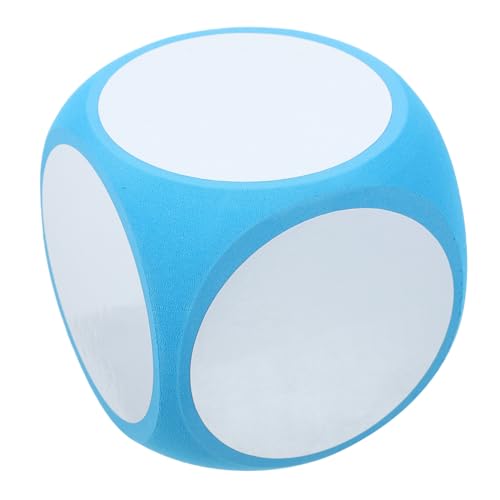 FIXOSHEE Abwischbarer Großer Schaumstoffwürfel DIY Beschreibbar Würfel mit Runden Ecken für Spiele Unterricht Party und Familienaktivitäten Leicht und Langlebig Vielseitig Einsetzbar von FIXOSHEE