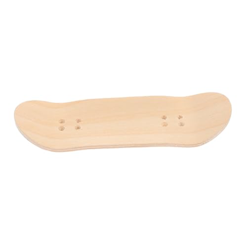 FIXOSHEE Ahorn Fingerboard Skateboard Deck aus Robustem Holz Vielseitig für Finger Skateboard Tricks und Outdoor Spiele von FIXOSHEE