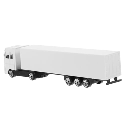 FIXOSHEE Alloy Container LKW Modell Miniatur Schleuderfahrzeug Weiß für Ab Jahren Spaßiger Transporter für Sandkasten und Miniaturlandschaft FIXOSHEE Alloy Container LKW Modell Miniatur Schleuderfahrzeug Weiß für Ab Jahren Spaßiger Transporter für Sandkasten und Miniaturlandschaft von FIXOSHEE