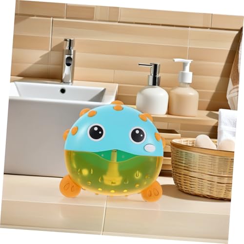 FIXOSHEE Automatische Badeblasenmaschine mit Musik Pufferfischförmiger Bubble Maker Tragbares Wasserspielzeug für Dusche und Badewanne Einfach Bedienbar für Kleinkinder von FIXOSHEE