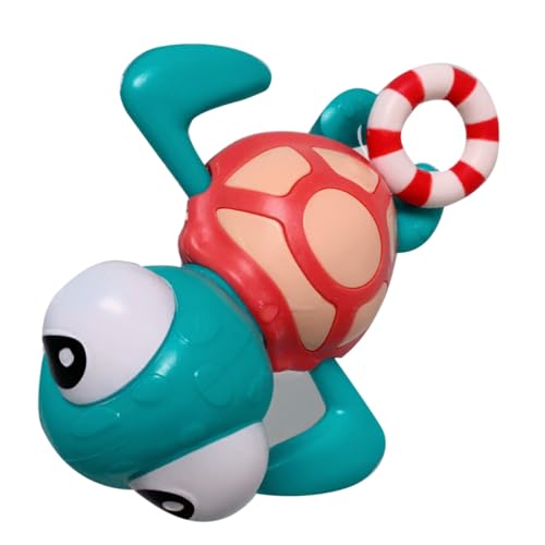 FIXOSHEE Badespielzeug Meeresschildkröte Kreatives Wasser Junge Mädchen Farbenfrohes Kunststoff Tier Lustiges Badewannen Kleinkinder Sicher und Unterhaltsam von FIXOSHEE