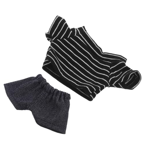FIXOSHEE Bear Doll Kleidung mit Shirt und Hose Weiches Farbechtes Material Bequem für Bärenpuppe Vielseitig für Geburtstag und Festtage Einfache Ausziehmöglichkeit FIXOSHEE Bear Doll Kleidung mit Shirt und Hose Weiches Farbechtes Material Bequem für Bärenpuppe Vielseitig für Geburtstag und Festtage Einfache Ausziehmöglichkeit von FIXOSHEE