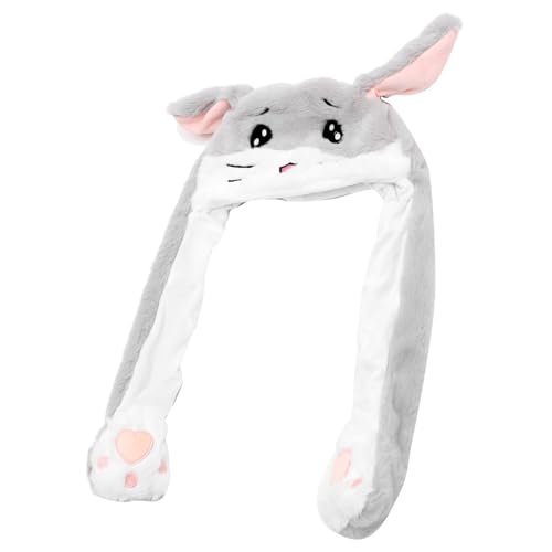 FIXOSHEE Bewegliche Hamsterohren Mütze Plüsch Cartoon Beanie Party Kostüm Hut Unisex Kreatives Festival Geschenk Zufällige Farbe Zufällige Farbe FIXOSHEE Bewegliche Hamsterohren Mütze Plüsch Cartoon Beanie Party Kostüm Hut Unisex Kreatives Festival Geschenk Zufällige Farbe Zufällige Farbe von FIXOSHEE