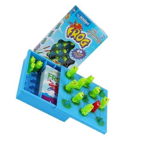 FIXOSHEE Brettspiel Springendes Frosch Logik Denkspiel Lernspielzeug für Jungen und Mädchen Kreativität Vorstellungskraft und Hand Auge koordination Leicht und Tragbar für Drinnen und FIXOSHEE Brettspiel Springendes Frosch Logik Denkspiel Lernspielzeug für Jungen und Mädchen Kreativität Vorstellungskraft und Hand Auge koordination Leicht und Tragbar für Drinnen und von FIXOSHEE