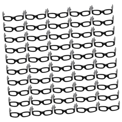 FIXOSHEE DIY Puppenbrille Zubehör Schwarze Miniatur Brille für Puppenhandwerk Langlebiges Plastik Sicher für Vielseitiges Accessoire für Puppenkostüme und DIY Doll Dressing FIXOSHEE DIY Puppenbrille Zubehör Schwarze Miniatur Brille für Puppenhandwerk Langlebiges Plastik Sicher für Vielseitiges Accessoire für Puppenkostüme und DIY Doll Dressing von FIXOSHEE