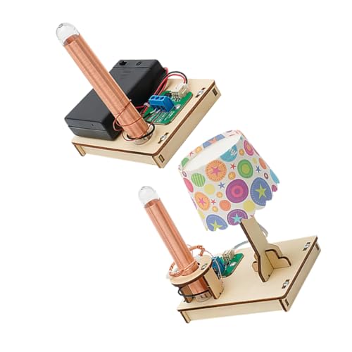 FIXOSHEE DIY Wissenschaft Experimentierkasten Wireless Power Transmission Stem Lernspielzeug Elektronik Bausatz für Schüler und Praktisches Experimentierset zur Kabellosen von FIXOSHEE