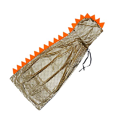 FIXOSHEE Dinosaurier Umhang Halloween Kostüm Goldener Leichter Dinosaurier Cape für Fasching Karneval Rollenspiel und Mottoparty Jungen Mädchen von FIXOSHEE