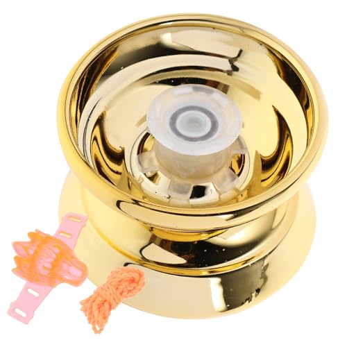 FIXOSHEE Einstiegs yoyo aus Langlebiger Legierungsmetall für Anfänger Inklusive Schnur Lernspielzeug zur Handgelenkstärkung Sicheres Freizeit und Geschicklichkeitstraining von FIXOSHEE